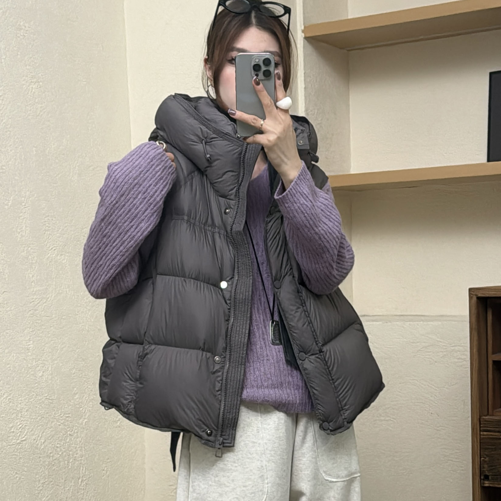 羽绒马甲马夹时尚保暖百搭加厚