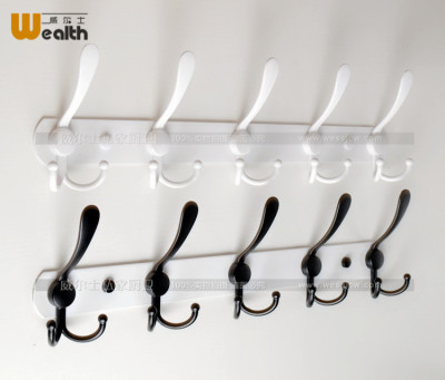 欧式白色挂钩轻奢ins墙壁打孔