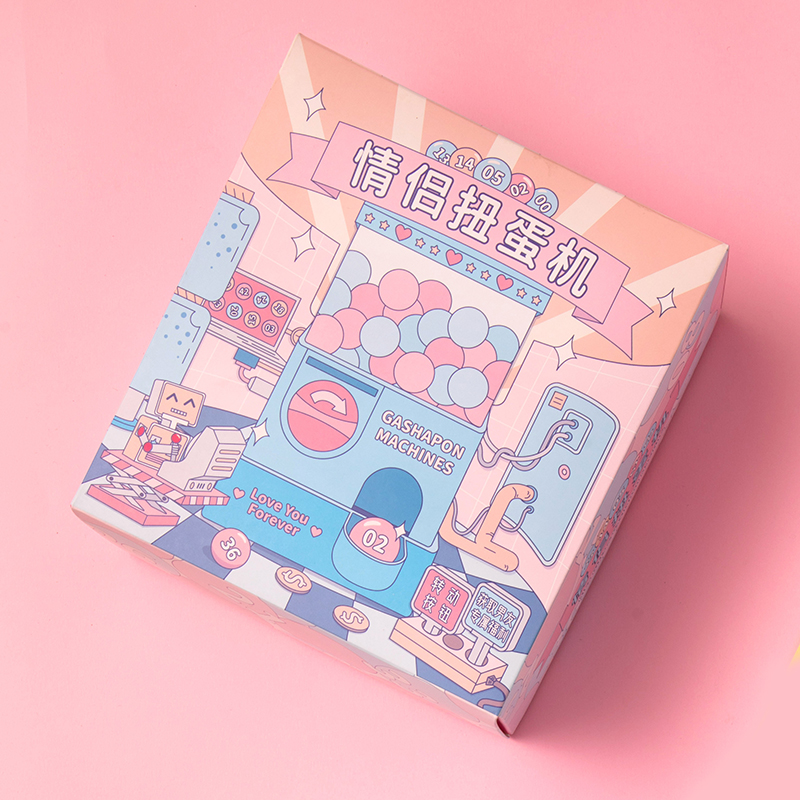 情侣扭蛋机恋爱生日礼物送男生送给男朋友创意纪念一对-送男生礼物(百德家居专营店仅售34.65元)