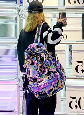 MWM木村井泓ooxoo潮牌镭射个性INS潮流学生包双肩包 MW050211138