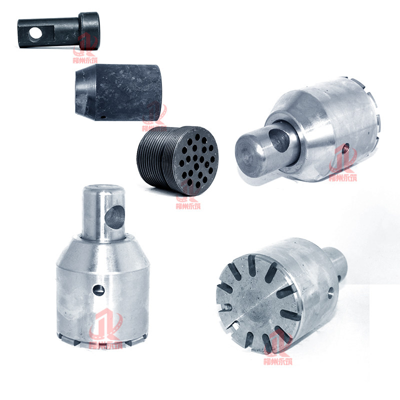 钢绞线牵引器锚索牵引头预应力整束整体多根穿束张拉桥梁配件墩头