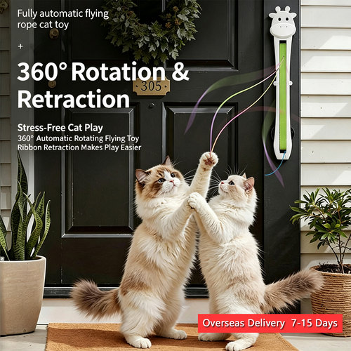 MotionFlyingRopeCatToy