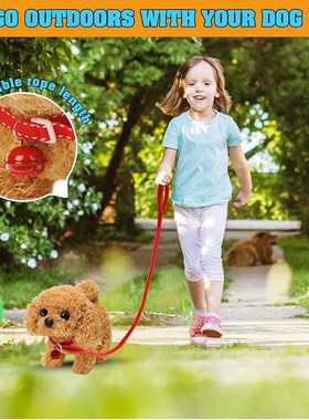 Electronic Interactive Dog - Walking, Barking, Tail Wagging