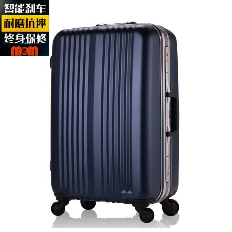 高端硬核正品德国PC抗摔防划磨砂超轻进口日乃本刹车轮旅行拉杆箱