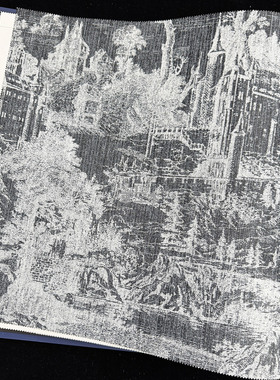 法式城堡 无缝墙布  灰色意式轻奢客厅卧室酒店软硬包背景 TR64