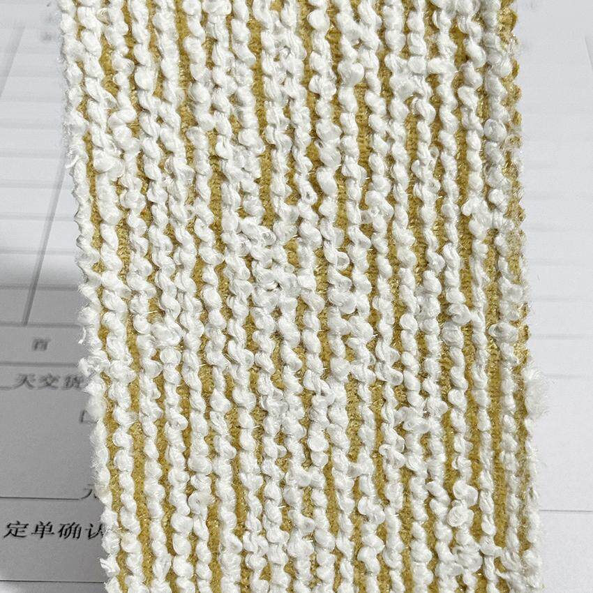 竖条棉麻雨点纹 无缝墙布  法式小香风酒店卧室会所别墅背景墙 B2