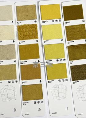 黄色绒布合集 家具沙发柜门扪布 软硬包防污面料柠檬黄鹅黄帝王R4