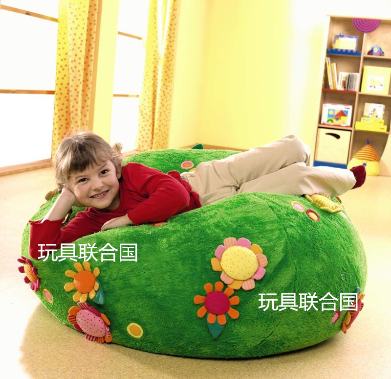 2959中国现货 德国HABA正品85cm深林草甸绿地儿童懒人休闲沙发