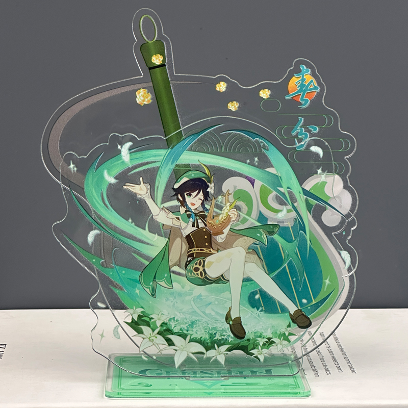 温迪游戏周边原神同人亚克力立牌桌面摆件谷子生日礼物