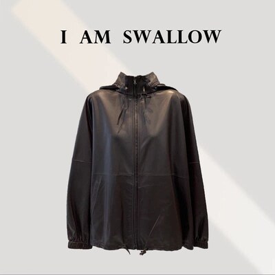 【A/M Swallow】带帽绵羊皮外套25291#111