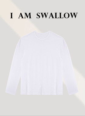 【A/M Swallow】匹马棉净色长袖打底衫445278#604