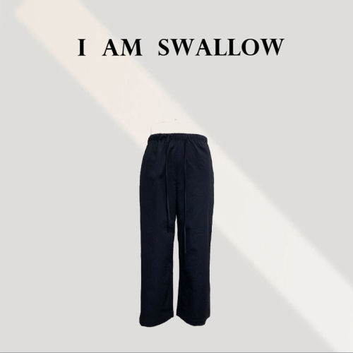 【A/M Swallow】极简休闲九分直筒裤W-W1028#696