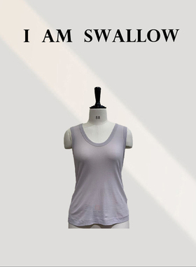 【A/M Swallow】百棉净色背心W-1037#0717