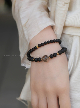 情侣沉香百搭时尚手链手串