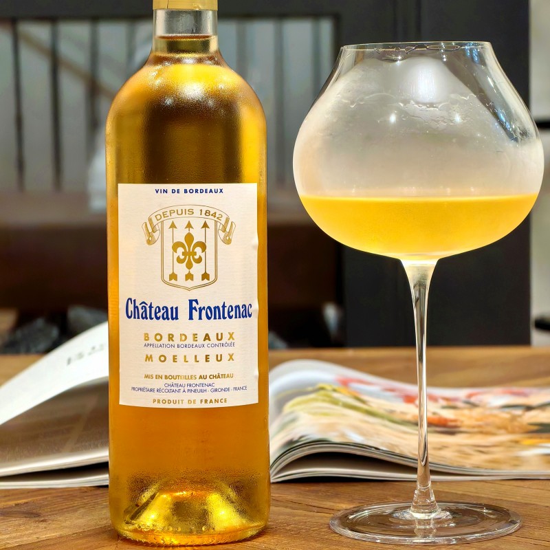 百年名庄 甜而不腻|法国Chateau Frontenac芳堤娜甜白 葡萄窖主