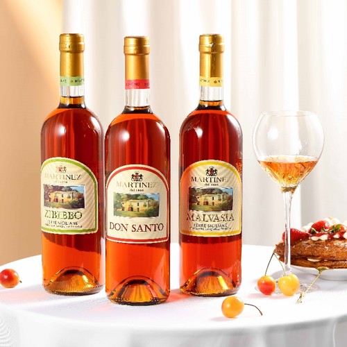 少量现货！意大利特色风干甜酒Martinez贵腐酒冰酒晚安酒葡萄窖主