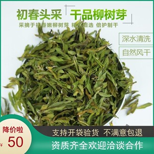 新货柳芽 中药材 柳树芽 柳芽 嫩柳芽 柳芽茶 下火茶 250克包邮