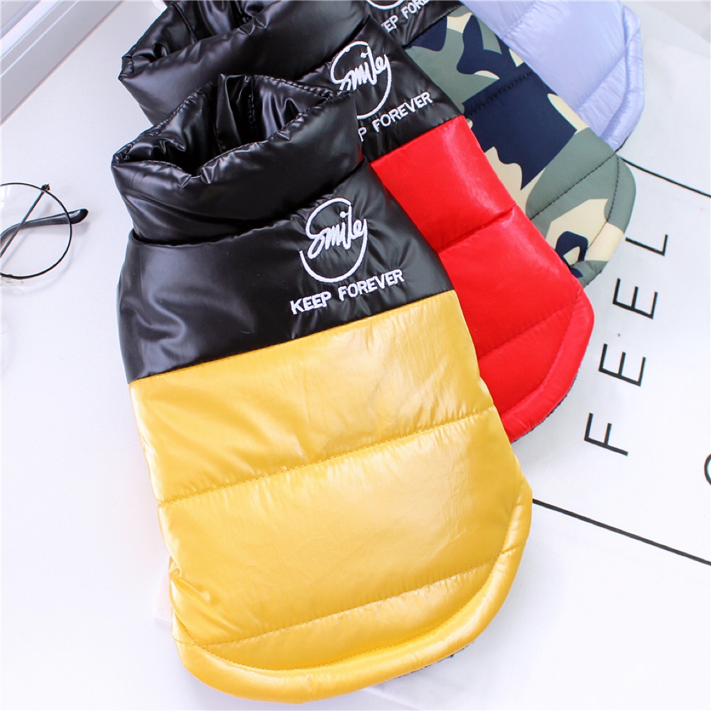 宠物秋冬款保暖棉衣泰迪比熊衣服