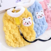 宠物春秋冬款 绒背心泰迪小型犬博美比熊猫咪小狗狗衣服雪纳瑞 冬装