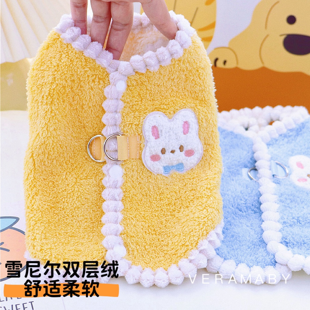 宠物泰迪比熊博美小猫咪小狗狗衣服棉背心雪纳瑞小型犬秋冬装冬款