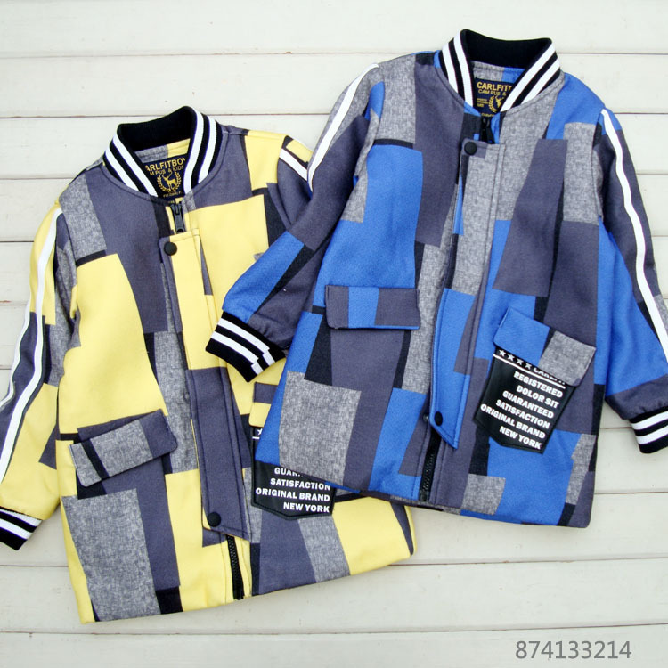 清仓冬装男童装夹棉衣外套大衣