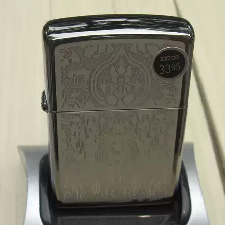 Zippo芝宝打火机正品带美土红封条1941黑冰复刻拉丝原装正版