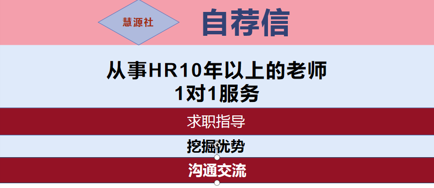 推荐信自荐信求职书职业规划简历求职指导面试指导求职信简历修改