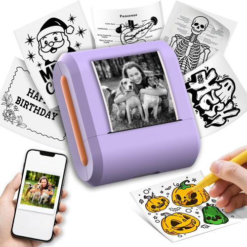 The new portable multifunctional label printer便携标签打印机