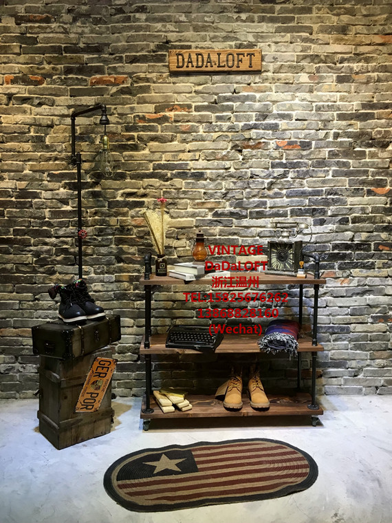 couture Barber Shop coffee bar Retro Water pipe American style loft Push Frame shoe rack vintagein the Business/Office Furniture , Clothing store furniture , Clothing display  category - from Buy2taobao.com to provide professional Taobao agent buy service