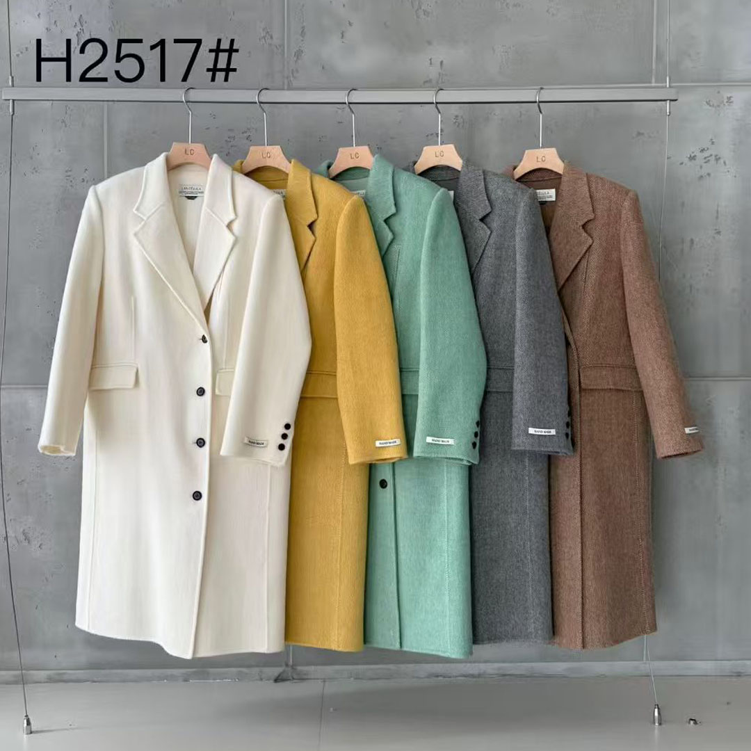 羊毛大衣女高级感毛呢外套冬