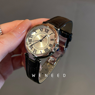 潮流高级感女表正品 轻奢小众女士时尚 名牌 手表女款 weneed2025新款