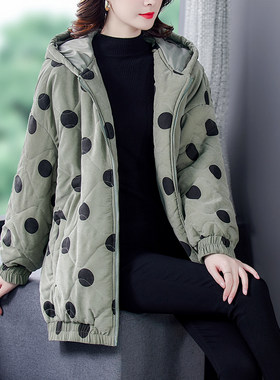 中长款宽松遮肚羽绒棉服