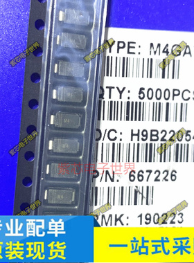 (50个)F1M4GAT丝印M4 SMA 1N5819 SS14 P0080TA 肖特基二极管全新