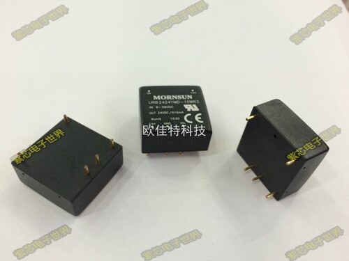 URB2403YMD-10WR3原装正品 宽电压9V-36V:单电压输出+3.3V 2.4A