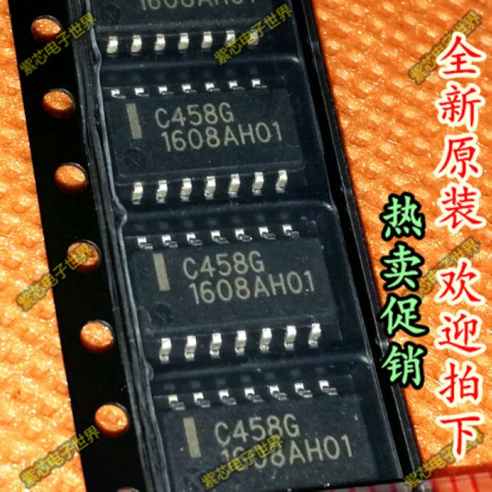 UPC458G2 UPC458G2-E1 C458G SOP14 四运算放大器芯片 原装