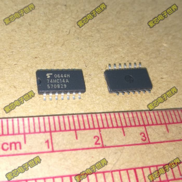 5.2MM进口原装74HC14A TC74HC14AF SOP14 全新正品   可直拍