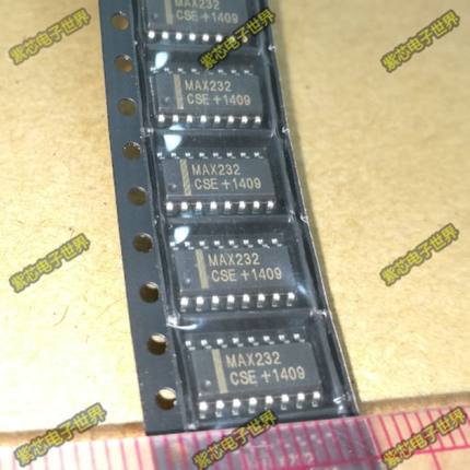 MAX232CSE MAX232 驱动器接收器  真正全新   一个起拍