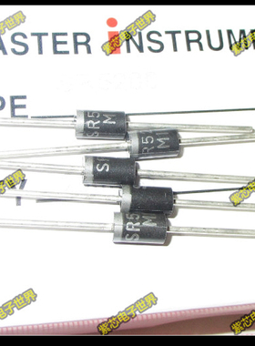 SB5200 SR5200 肖特基二极管 5A200V 全新 威世VISHAY 直插DO15