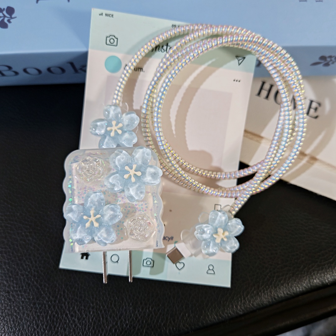 数据线保护套20w适用苹果15手机快充iphone16promax13壳充电器14