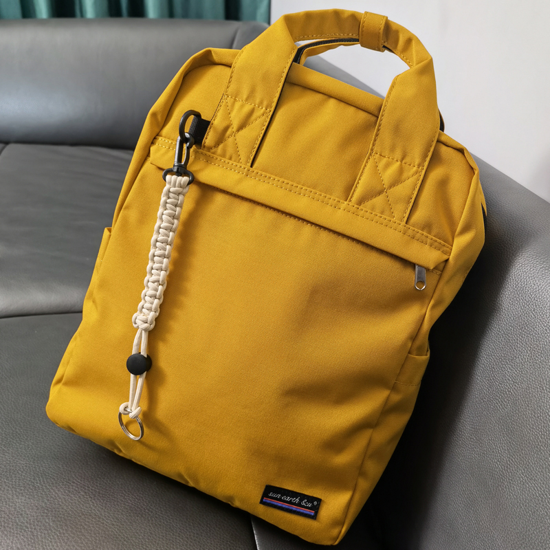 sunearth&u新款休闲防水双肩包