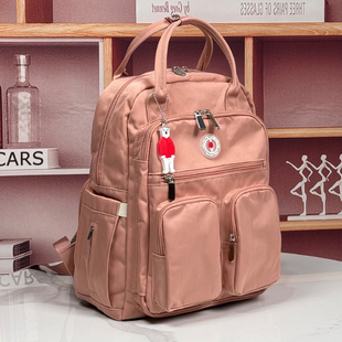 妈咪包外出时尚双肩包高颜值大容量超轻便母婴包袋多功能手提背包