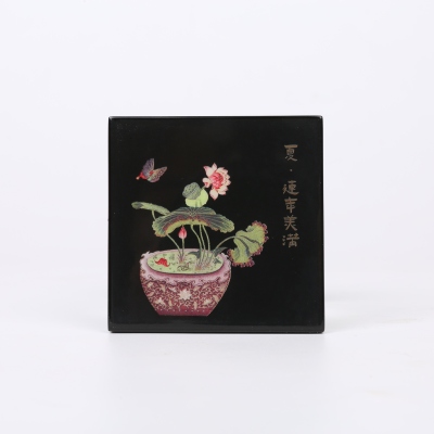 扬州文创旅游纪念品漆器冰箱贴