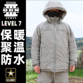 III 美产公发ECWCS GEN L7防寒服军迷加厚军大衣户外极寒保暖棉服