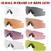 Frame 3.0防破片战术眼镜镜片防爆护目镜片 Oakley奥克利军版