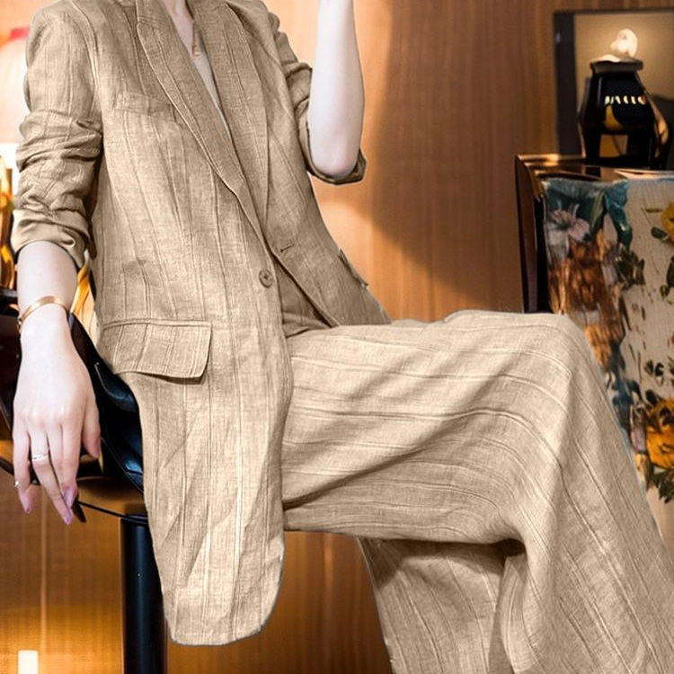 职业西装套装女2026新款开春穿搭一整套轻奢高级感时尚洋气两件套