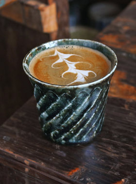 日本进口陶瓷咖啡杯复古酒店茶杯