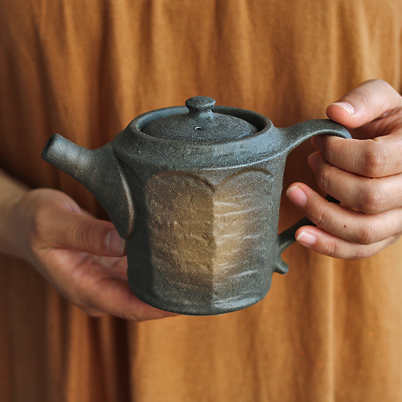 日本复古陶制进口茶壶