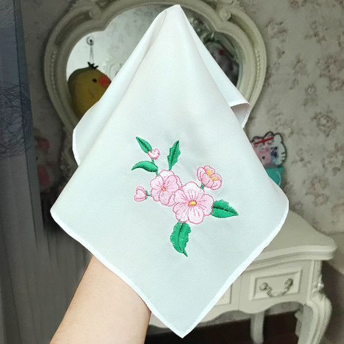 古装舞蹈演出手帕买3送1海棠花