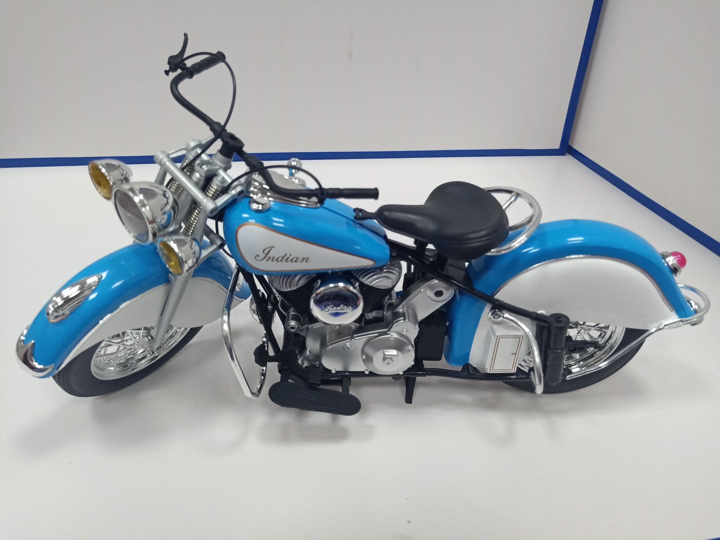 全新美式经典1:6印第安摩托车合金摩托车模型 摩托老爷车收藏摆件