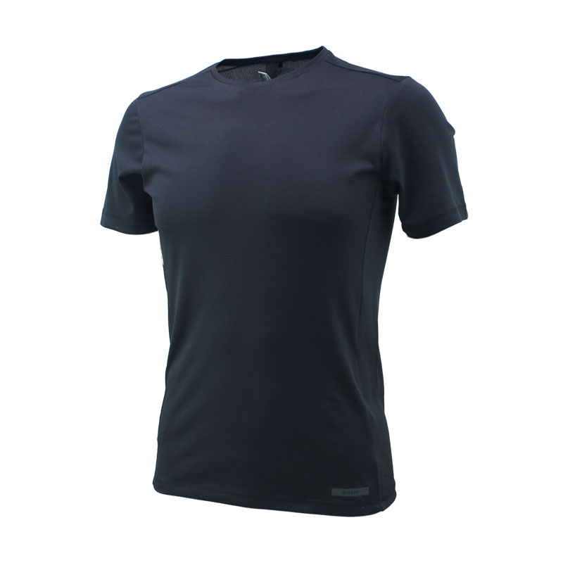 快干短袖T恤男2024t夏季新款黑色男装宽松上衣透气圆领速干运动服